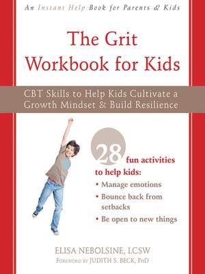 cover image of The Grit Workbook for Kids